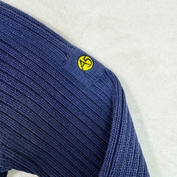 THE NORTH FACE A5 Series Men's L Vintage 90s Ribbed Knit Crewneck Winter Sweater - Picture 6 of 11